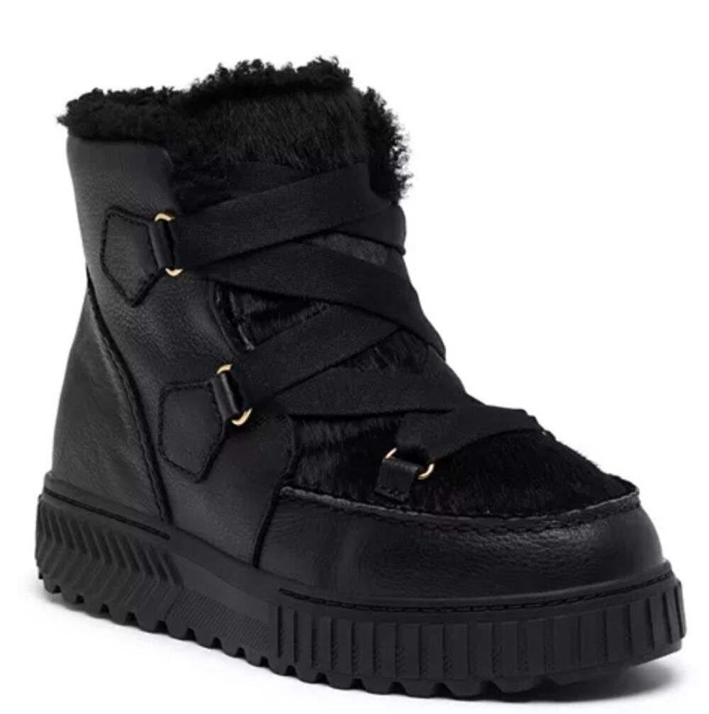 SOREL X ASPEN COLLECTION ONA AVE Alpine Lux Boots Size 8 Black